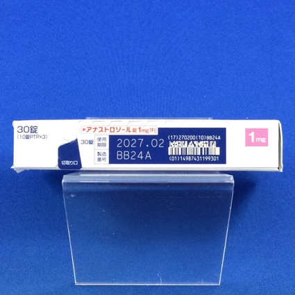 アナストロゾール錠１ｍｇ「Ｆ」