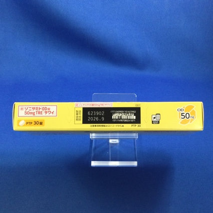 ゾニサミドＯＤ錠５０ｍｇＴＲＥ「サワイ」