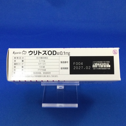 ウリトスＯＤ錠０．１ｍｇ