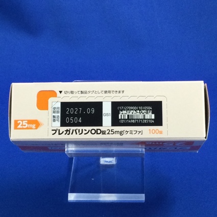 プレガバリンＯＤ錠２５ｍｇ「ケミファ」