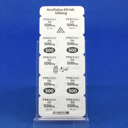アザルフィジンＥＮ錠５００ｍｇ