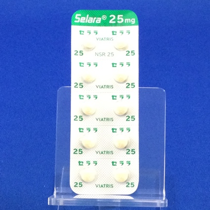 セララ錠２５ｍｇ