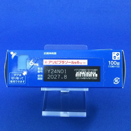 アリピプラゾール錠６ｍｇ「ＹＤ」