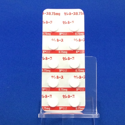 セレネース錠０．７５ｍｇ