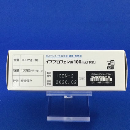 イブプロフェン錠１００ｍｇ「ＴＣＫ」