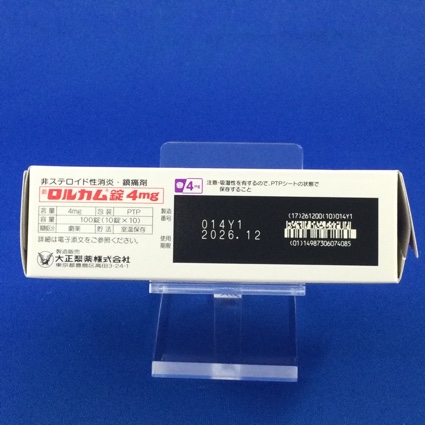 ロルカム錠４ｍｇ
