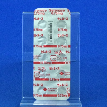 セレネース錠０．７５ｍｇ