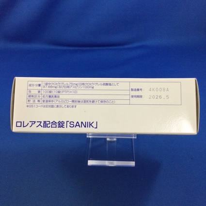 ロレアス配合錠「ＳＡＮＩＫ」