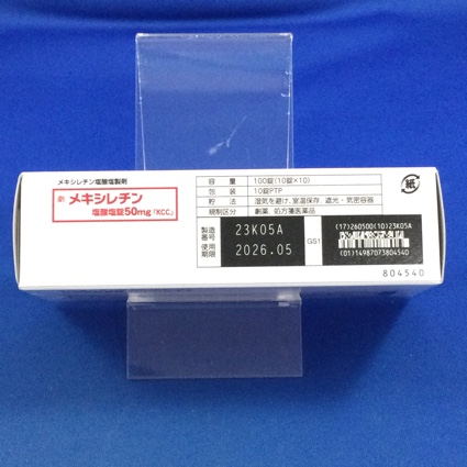 メキシレチン塩酸塩錠５０ｍｇ「ＫＣＣ」