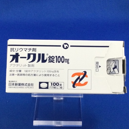 オークル錠１００ｍｇ
