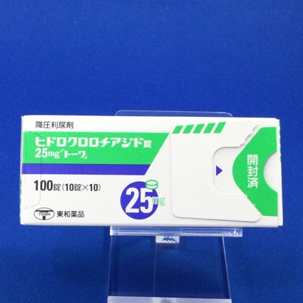 ヒドロクロロチアジド錠25mg「トーワ」