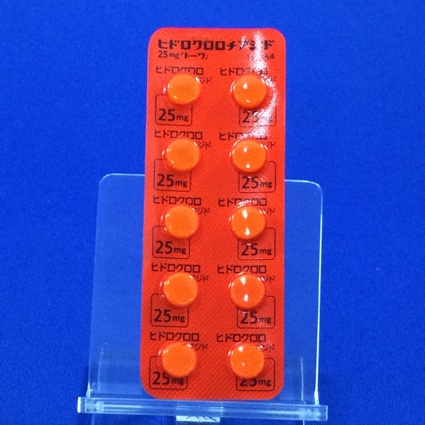 ヒドロクロロチアジド錠２５ｍｇ「トーワ」