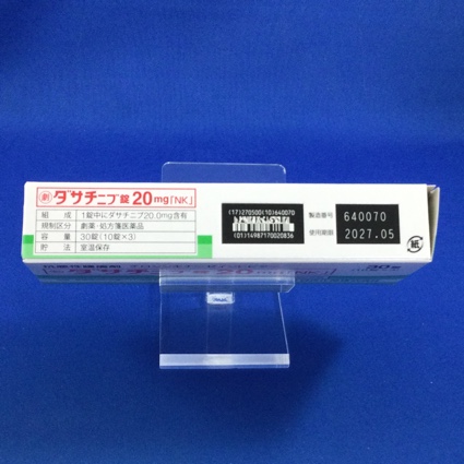 ダサチニブ錠２０ｍｇ「ＮＫ」