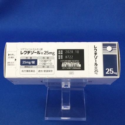 レクチゾール錠２５ｍｇ