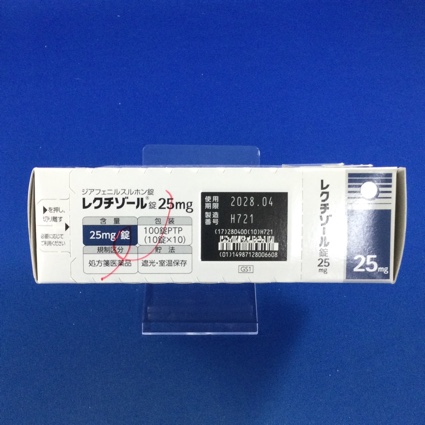 レクチゾール錠２５ｍｇ