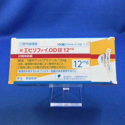 エビリファイＯＤ錠１２ｍｇ