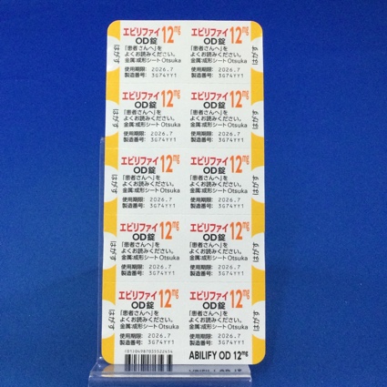 エビリファイＯＤ錠１２ｍｇ
