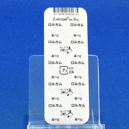 ロルカム錠４ｍｇ