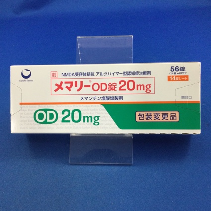 メマリーＯＤ錠２０ｍｇ