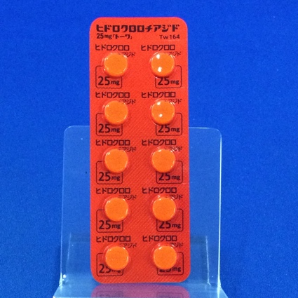 ヒドロクロロチアジド錠２５ｍｇ「トーワ」