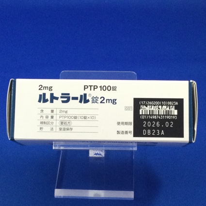 ルトラール錠２ｍｇ