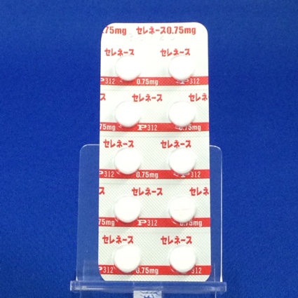 セレネース錠０．７５ｍｇ