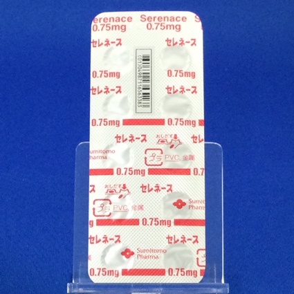 セレネース錠０．７５ｍｇ