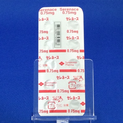 セレネース錠０．７５ｍｇ