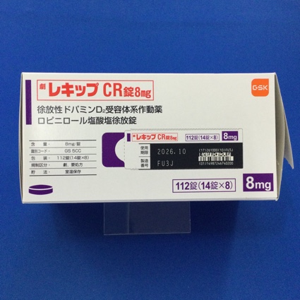 レキップＣＲ錠８ｍｇ