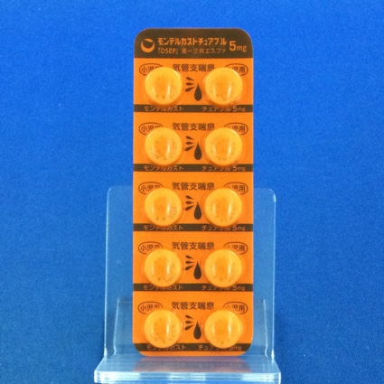 モンテルカストチュアブル錠５ｍｇ「ＤＳＥＰ」