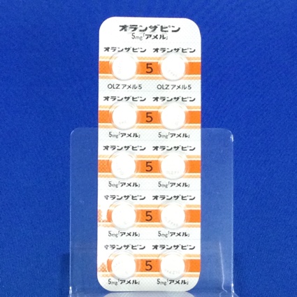 オランザピン錠５ｍｇ「アメル」