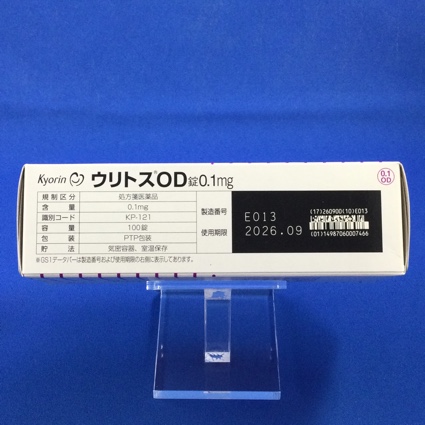 ウリトスＯＤ錠０．１ｍｇ