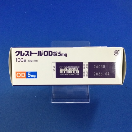 クレストールＯＤ錠５ｍｇ