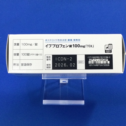 イブプロフェン錠１００ｍｇ「ＴＣＫ」