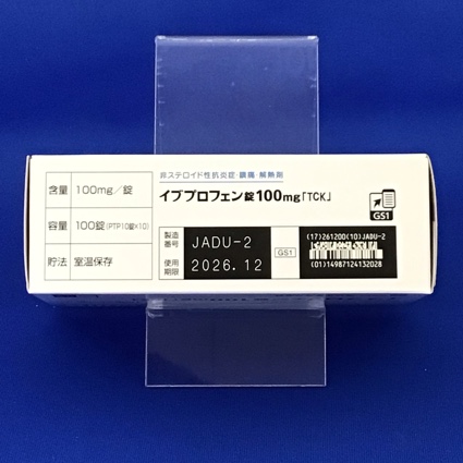 イブプロフェン錠１００ｍｇ「ＴＣＫ」