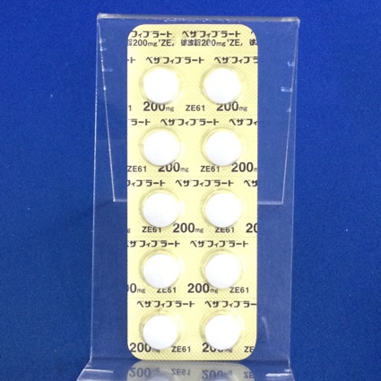 ベザフィブラート徐放錠２００ｍｇ「ＺＥ」