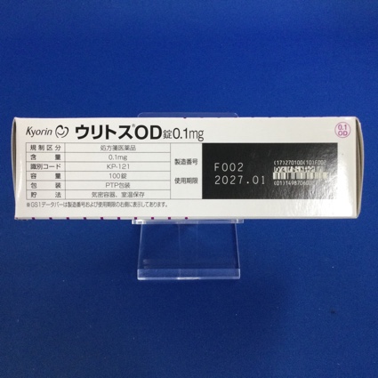 ウリトスＯＤ錠０．１ｍｇ