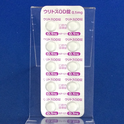 ウリトスＯＤ錠０．１ｍｇ