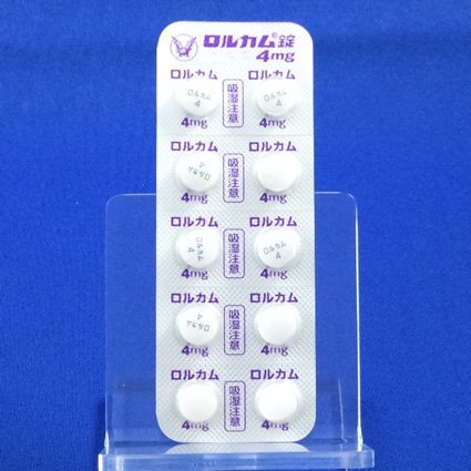 ロルカム錠４ｍｇ