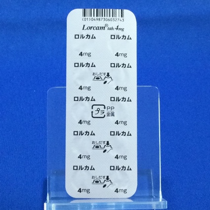 ロルカム錠４ｍｇ