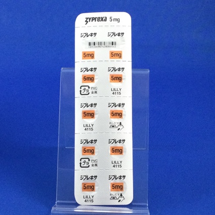 ジプレキサ錠５ｍｇ