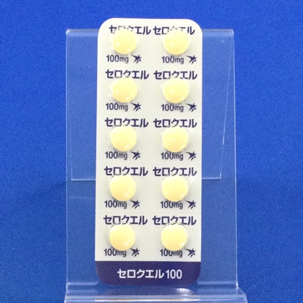 セロクエル１００ｍｇ錠