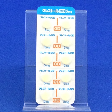 クレストールＯＤ錠５ｍｇ