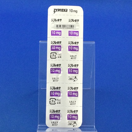 ジプレキサ錠１０ｍｇ