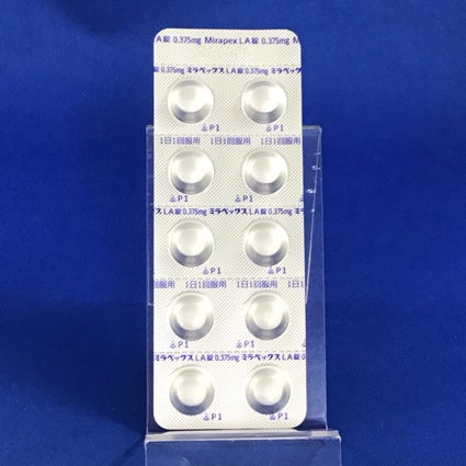 ミラペックスＬＡ錠０．３７５ｍｇ