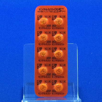 モンテルカストＯＤ錠５ｍｇ「タカタ」