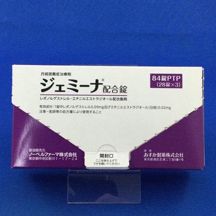 ジェミーナ配合錠
