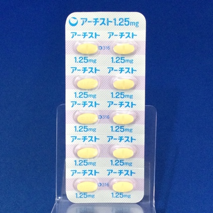 アーチスト錠１．２５ｍｇ