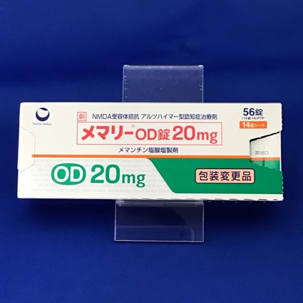 メマリーＯＤ錠２０ｍｇ