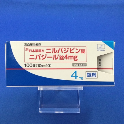 ニバジール錠４ｍｇ